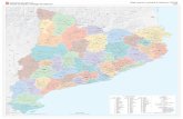 Mapa Comarcal y Municipal de Catalunya 2015