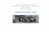 Educación en Venezuela Desde 1836 Hasta 1958