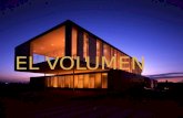 el volumen en la arquitectura