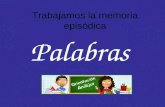 Ejercicios Para Trabajar La Memoria Con Personas Mayores Palabras 121031174628 Phpapp02