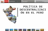 1.LaPoliticaDescentralizacion Peru PCM
