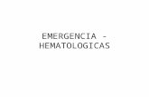 Emergencia Hematologicas