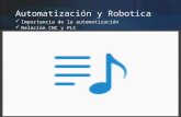 Automatización y robotica