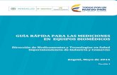 Guia Rapida Para Las Mediciones en Equipos Biomedicos v05282015