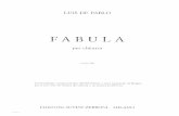 Luis de Pablo Fabula