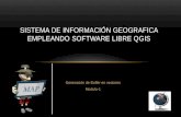Sistema de Información Geografica Empleando Software Libre QGIS