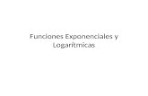 Función Exponencial y Logaritmo