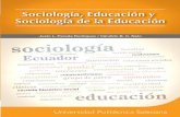 Sociologia, Educacion y Sociologia de La Educacion