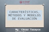 Características, Método y Modelos de Evaluación Psicológica
