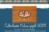 Calendario Nahua-Pipil 2015