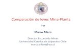 7 - Reconciliacion Leyes Mina Planta - M. Alfaro - UCV