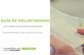 Guía de Voluntariado Hacesfalta.org