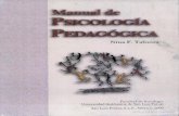Manual de Psicología Pedagógica. Talizina. 2000