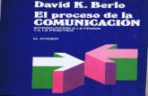 El Proceso de la comunicación/David. K. Berlo