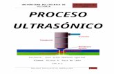 1.- Proceso Ultrasonico