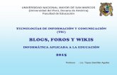 Clase 03 Blogs & Wikis