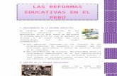 Reformas educativas en el Perú