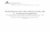 Actualización L. monocytogenes