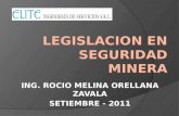 Legislacion en Seguridad Minera