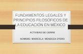 Fundamentos Legales Maricela Mendoza