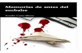 Memorias de Antes Del Embalse - Amador Castro Moure