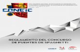 Reglamento Del Concurso de Puentes de Spaghetti - XXIII CONEIC Chiclayo 2015 (1) (1)