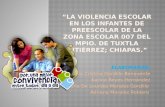La Violencia Escolar en Los Infantes de Preescolar de La Zona Escolar 022