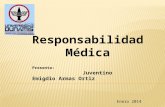 Responsabilidad Medica y Mala Praxis (Juve)