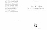 Escritos de Teología 01 - Karl Rahner, SJ