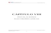 CAPITULO VIII Intalaciones Electromecánicas.doc