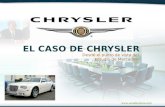 El Caso de Chrysler- ESTUDIO DE MERCADOS