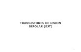 TRANSISTORES DE UNION BIPOLAR(BJT)