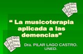 2. Musicoterapia y Demencias. Trujillo. 2015