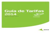 Tarifas Aena SA Guía 2014 Octubre14