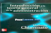 Introducción a la teoría general de la administración, 7ma Edición - Idalberto Chiavenato