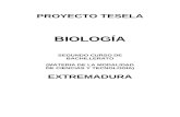 Programacion Tesela Biologia 2 BACH Extremadura
