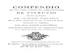 1761 C Perrault Los Diez Libros de Arqu de Vitruvio Copia II