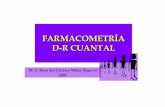 Farmacometria y DR Cuantal
