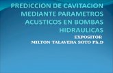 Prediccion de Cavitacion Mediante Parametros Acusticos en Bombas(Pp)