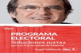 Programa Autonómico de PSOE Madrid 2015