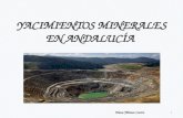 Yacimientos Minerales en Andalucía