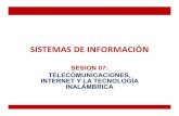 SI_Sesmunicaciones, Internet y La Tecnología Inalámbrica