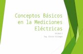Conceptos Básicos en La Mediciones Eléctricas