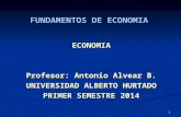 UI. Fundamentos Economia UAH 2014