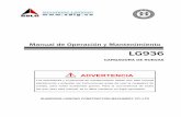 Manual de Operacion y Mantenimiento LG936 - ESP