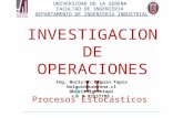 Investigación de operaciones II.procesos estocasticos,Cadenas de Markov