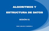 Algoritmos y Estructuras de Datos