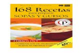 168 Recetas Para Preparar Sopas y Guisos