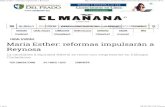 04-05-15 María Esther: Reformas impulsarán a Reynosa