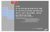 Competencia en Comunicacion Linguistica Propuesta de Trabajo